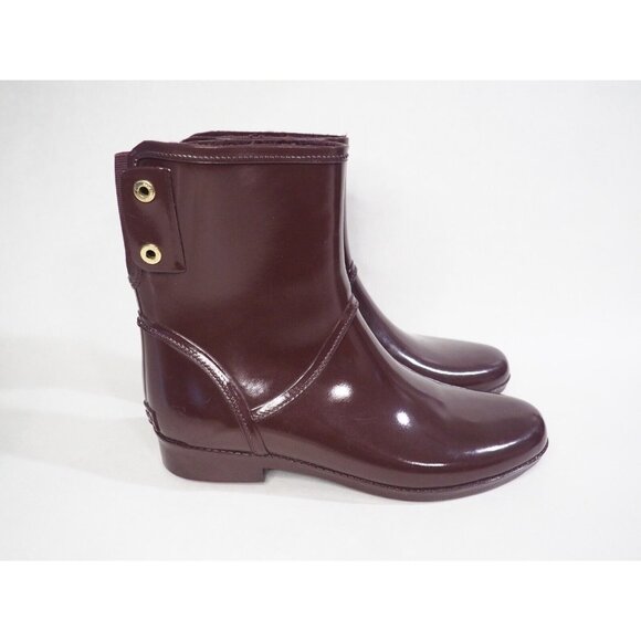 Michael Kors Purple Waterproof Ankle Rain Boots, Size 10 (US) - Picture 2 of 14